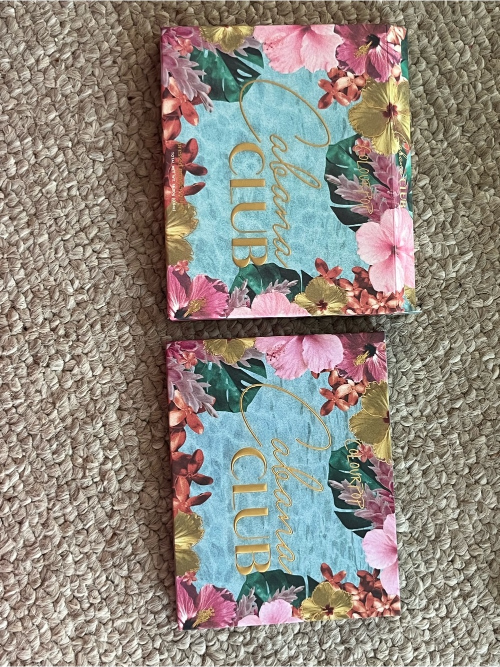 Colourpop Colour Fun Club Floral Eyeshadow Palettes - Pink, Gold, Teal, Green